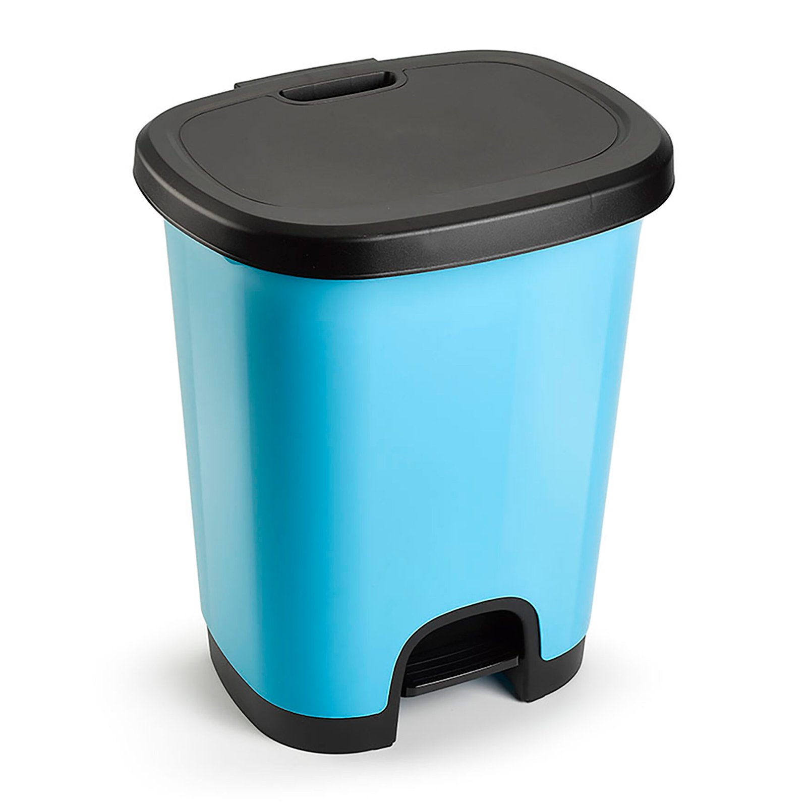 Cubo de Basura con Pedal 18L y 27L | Papelera Plástica Resistente y Decorativa | Hecho en España | Higiénica, Duradera y Fácil de Limpiar - Imagen 2