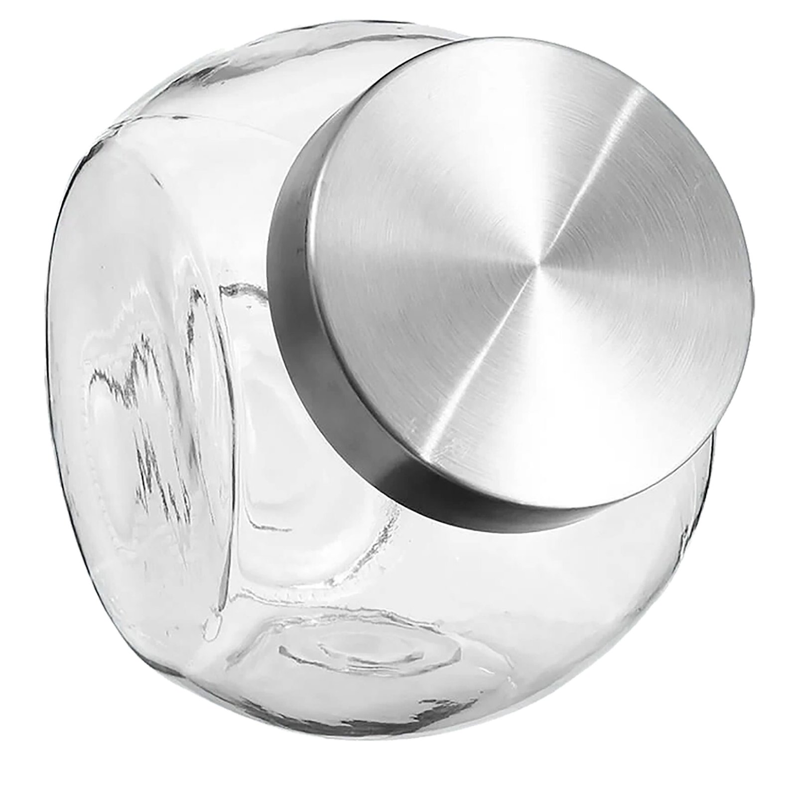 Tarro de Vidrio Hermético con Tapa de Metal y Ventana – 2 Posiciones (Vertical y Horizontal) – 450 ml, 600 ml, 1.5 L, 2.2 L – Conservador Multifuncional para Alimentos, Herramientas y Electrónica – Diseño Elegante y Funcional - Imagen 4