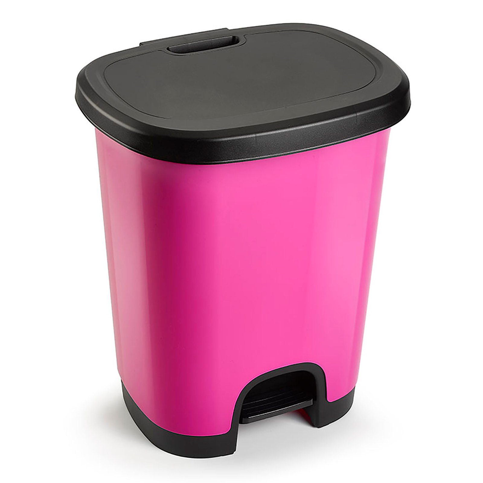 Cubo de Basura con Pedal 18L y 27L | Papelera Plástica Resistente y Decorativa | Hecho en España | Higiénica, Duradera y Fácil de Limpiar - Imagen 7