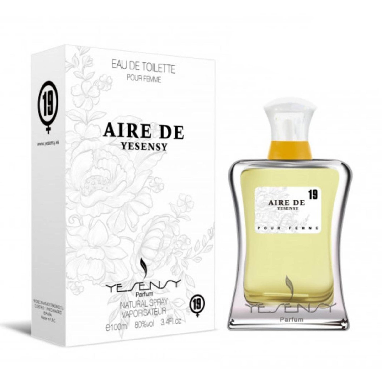 Aires de Yesensy colonia floral almizclada 100 ml