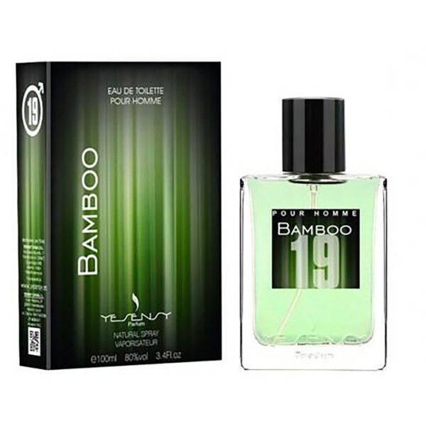 Colonia Bamboo Pour Homme Yesensy 100 ml amaderada verde