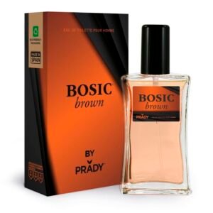 Colonia Bosic Brown Homme Prady 90 ml amaderada especiada para hombre.