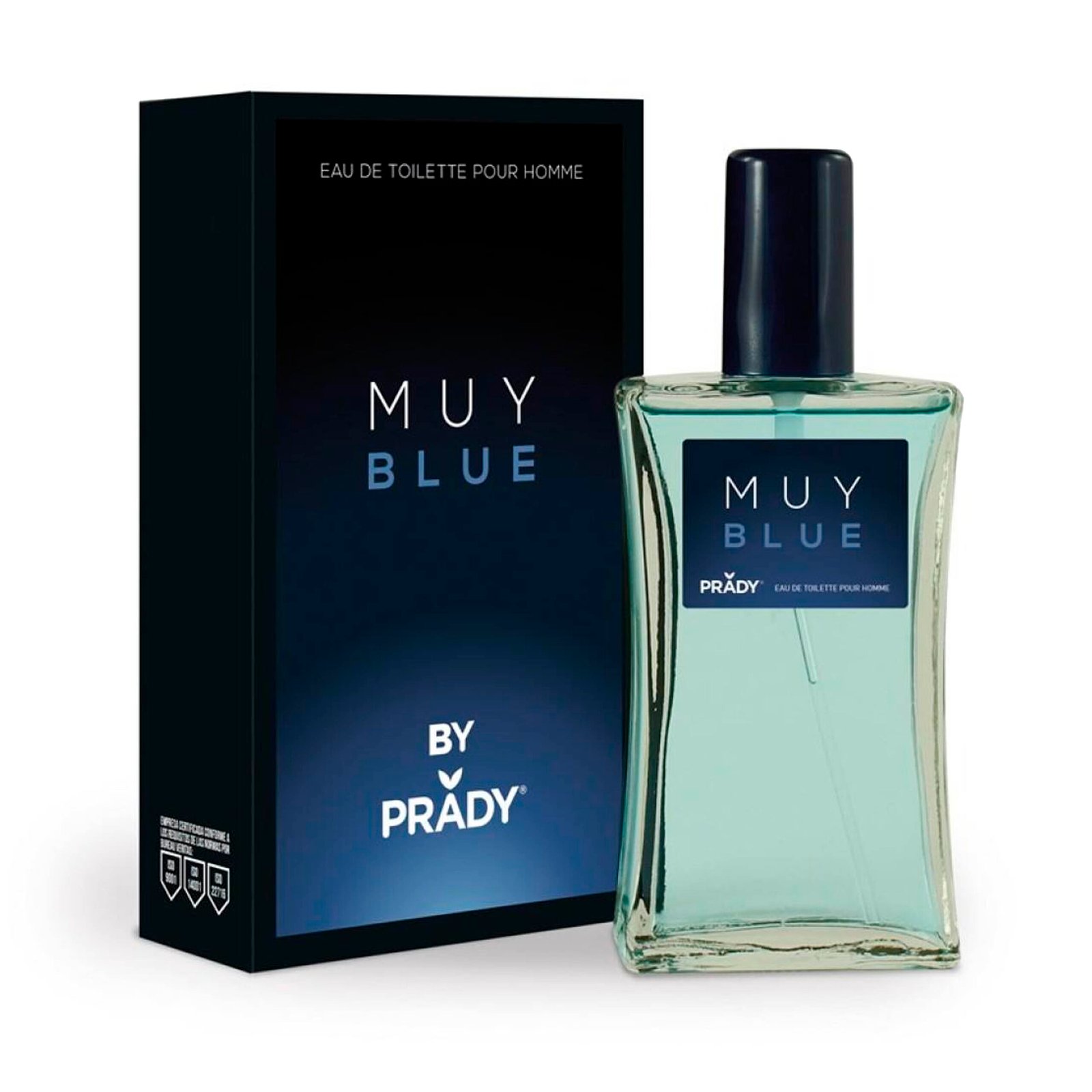 Muy Blue Colonia Masculina 90 ml – Fragancia fresca elegante