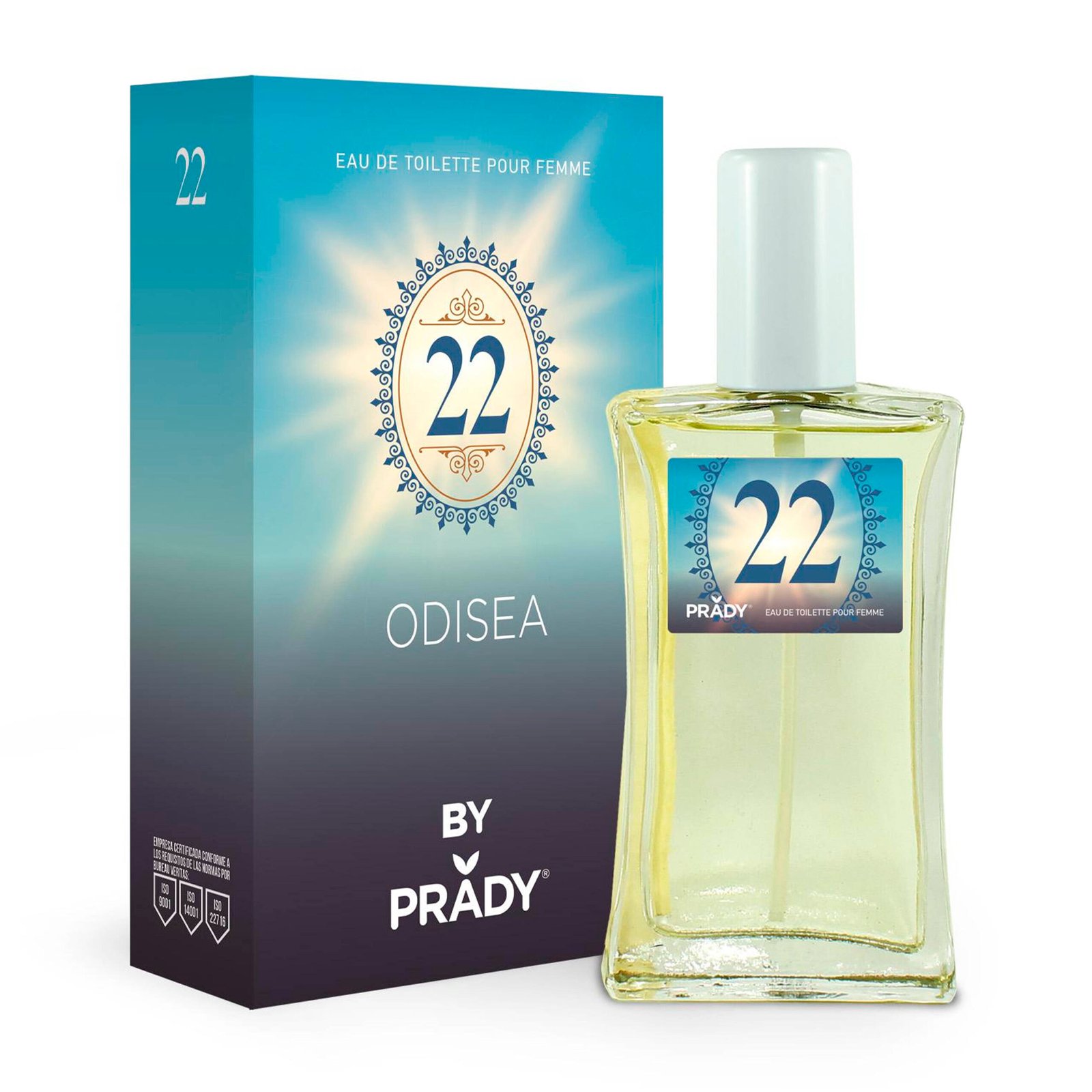 Odisea Femme colonia 90 ml floral delicate femme