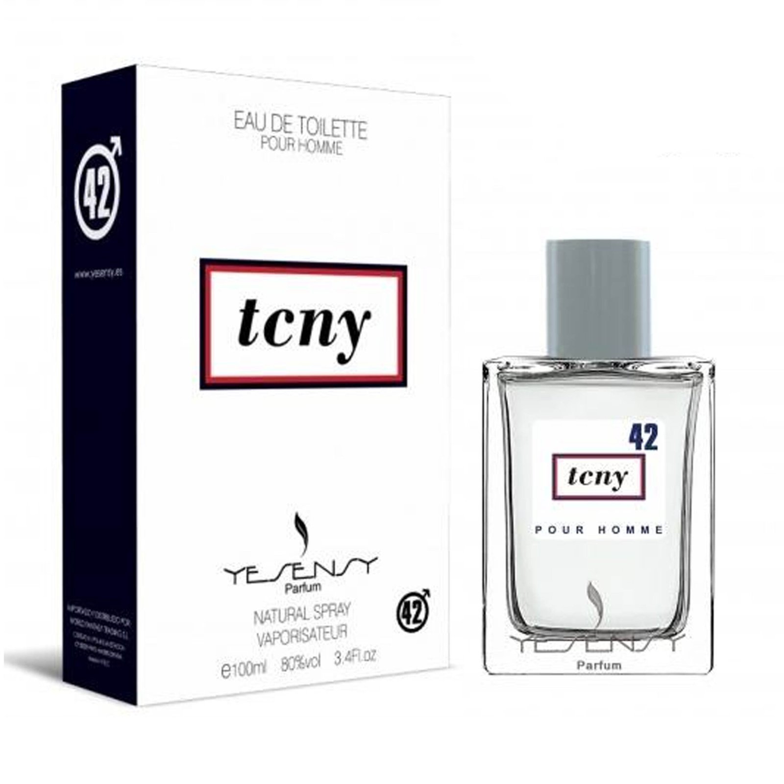 Colonia TONY Pour Homme Yesensy moderna dinámica 100 ml