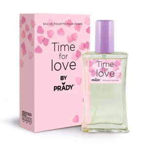 Colonia femenina floral Time For Love Prady 90 ml