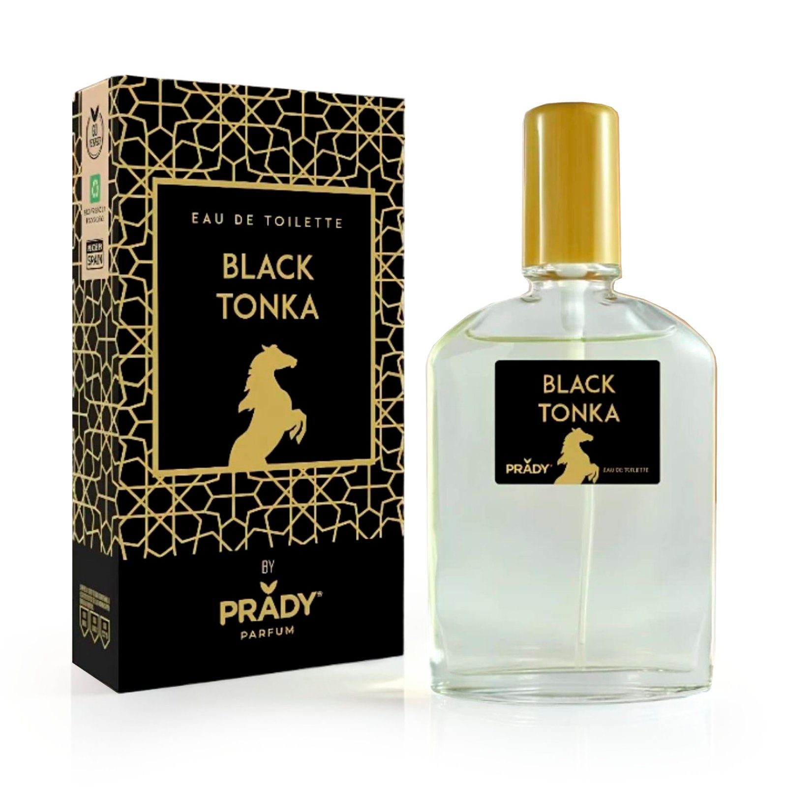 Black Tonka colonia unisex 85ml tonka oud azafran colonia oriental amaderada