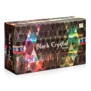 caja de incoensos set 12 cajitas de 15g black crystal