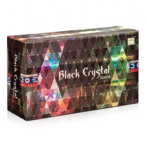caja de incoensos set 12 cajitas de 15g black crystal