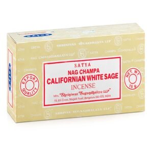 caja de incoensos set 12 cajitas de 15g californian white sage