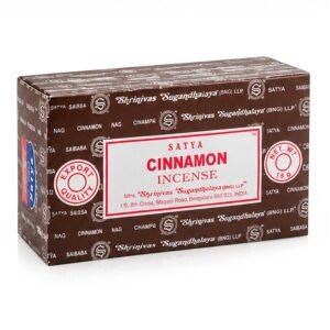 caja de incoensos set 12 cajitas de 15g cinnamon
