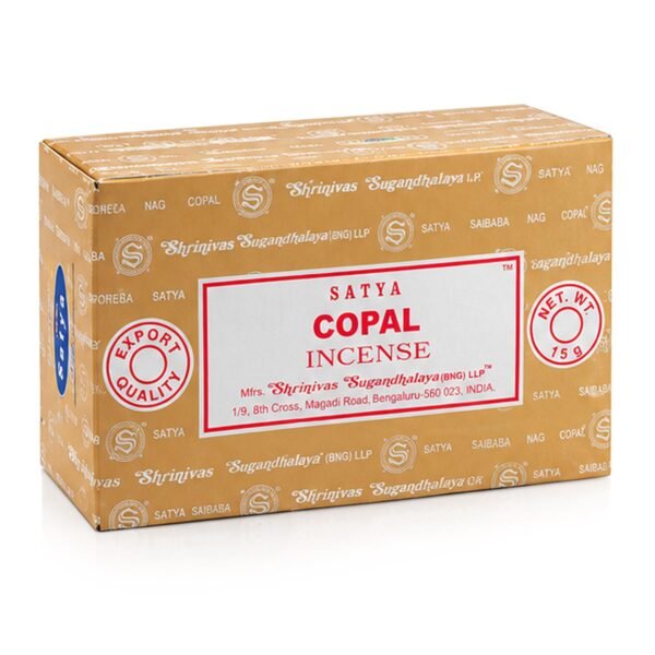 caja de incoensos set 12 cajitas de 15g copal