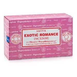 caja de incoensos set 12 cajitas de 15g exotic romance