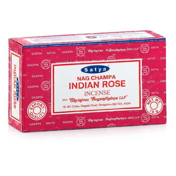 caja de incoensos set 12 cajitas de 15g indian rose