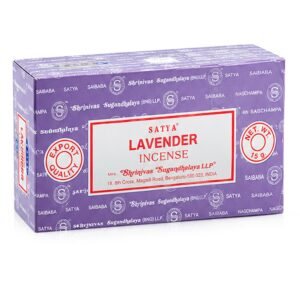 caja de incoensos set 12 cajitas de 15g lavender