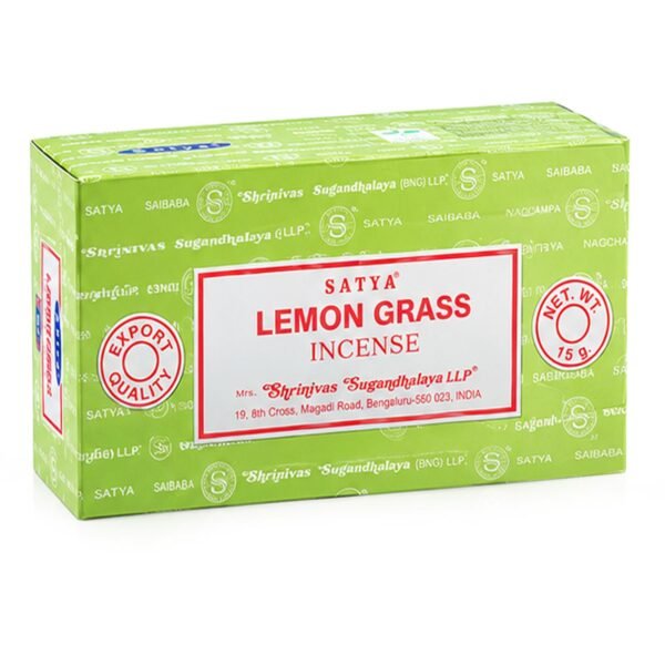 caja de incoensos set 12 cajitas de 15g lemon grass