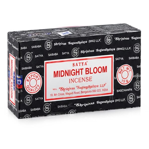 caja de incoensos set 12 cajitas de 15g midnight bloom