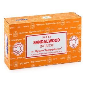 caja de incoensos set 12 cajitas de 15g sandalwood