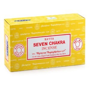 caja de incoensos set 12 cajitas de 15g seven charkras