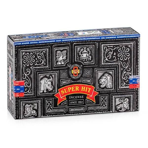 caja de incoensos set 12 cajitas de 15g super hit