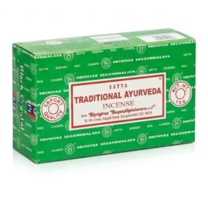 caja de incoensos set 12 cajitas de 15g traditional ayurveda