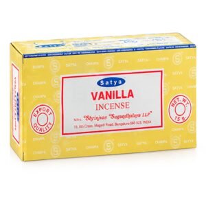 caja de incoensos set 12 cajitas de 15g vanilla
